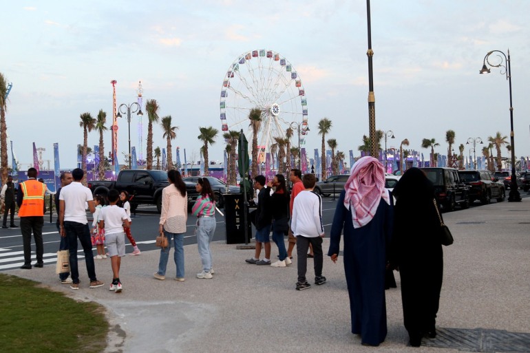 4- جزيرة المها أبرز الوجهات السياحية الحديثة في دولة قطر (الجزيرة)